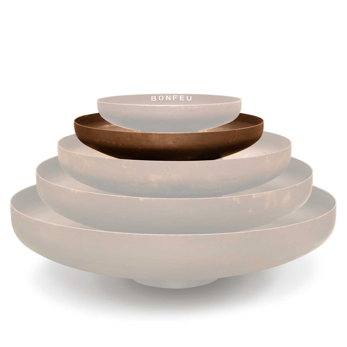 Pebetero de leña Bonbowl 80