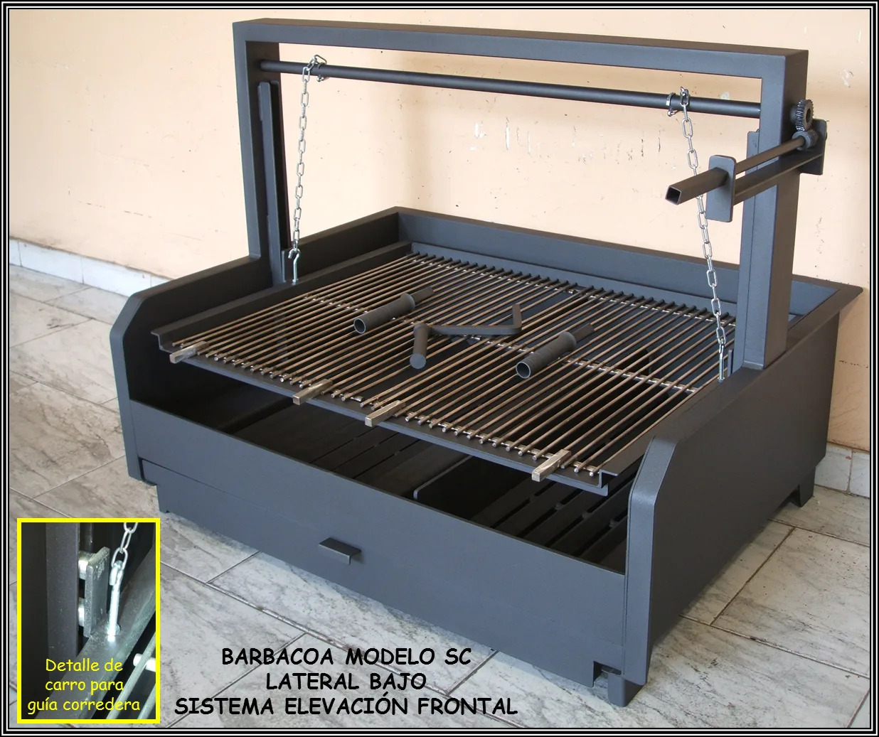 Barbacoa SC lateral bajo