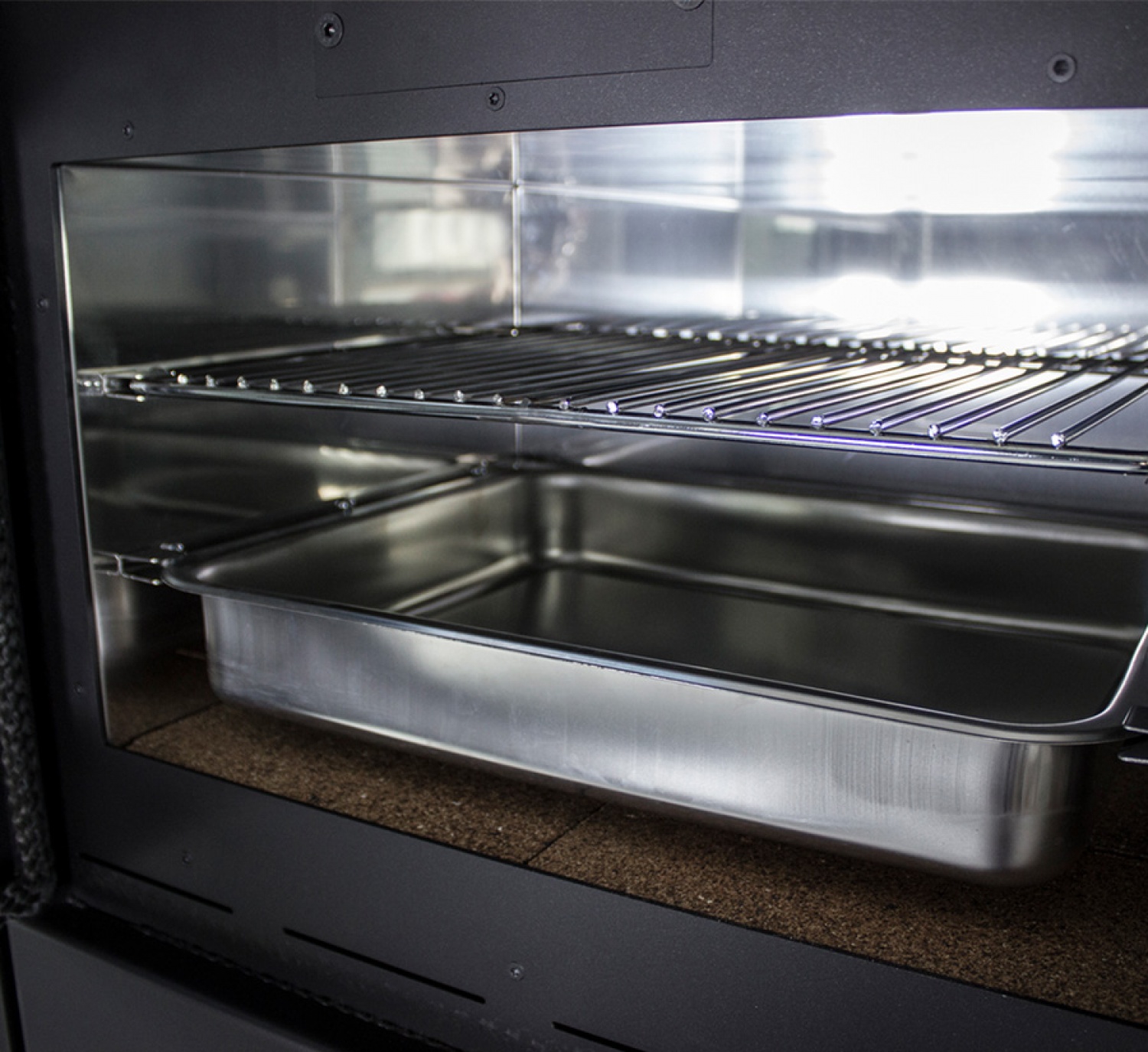 Estufa de acero con horno Altea