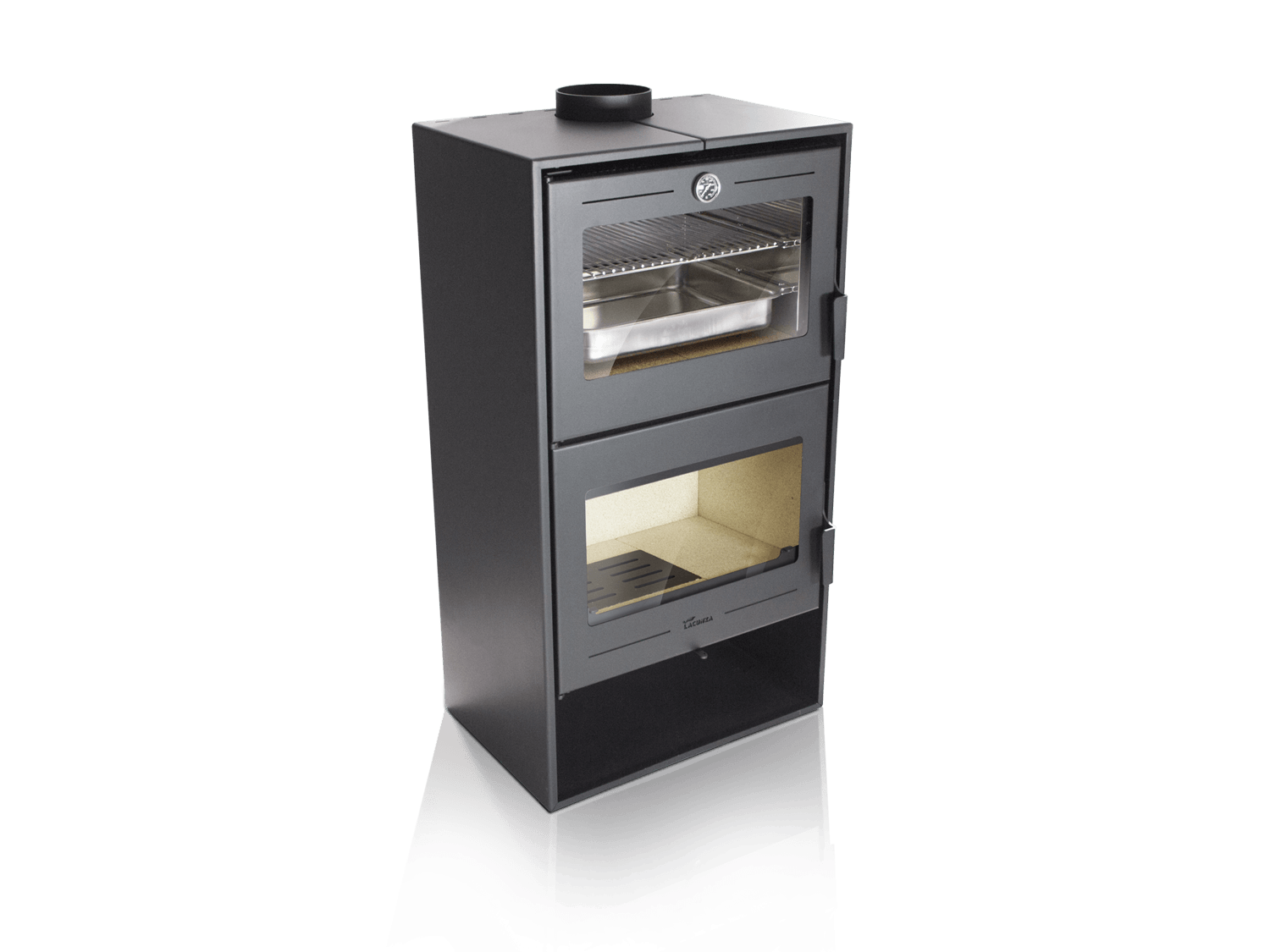 Estufa de acero con horno Altea