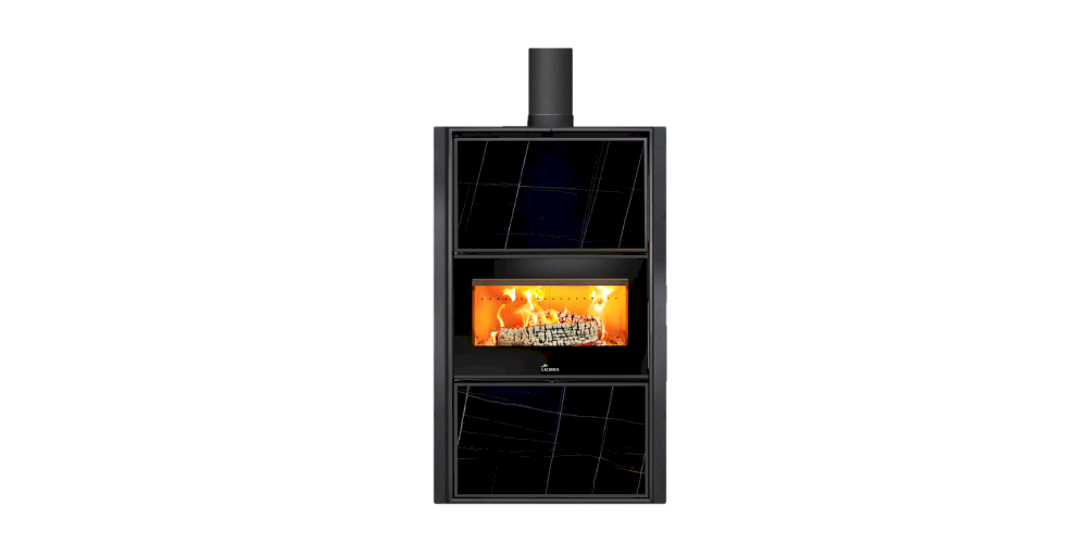 Estufa de acero con horno Bergen