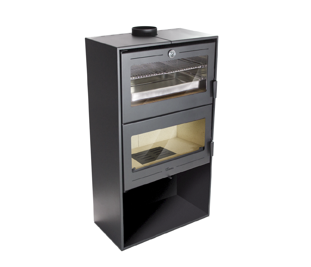 Estufa de acero con horno Oslo