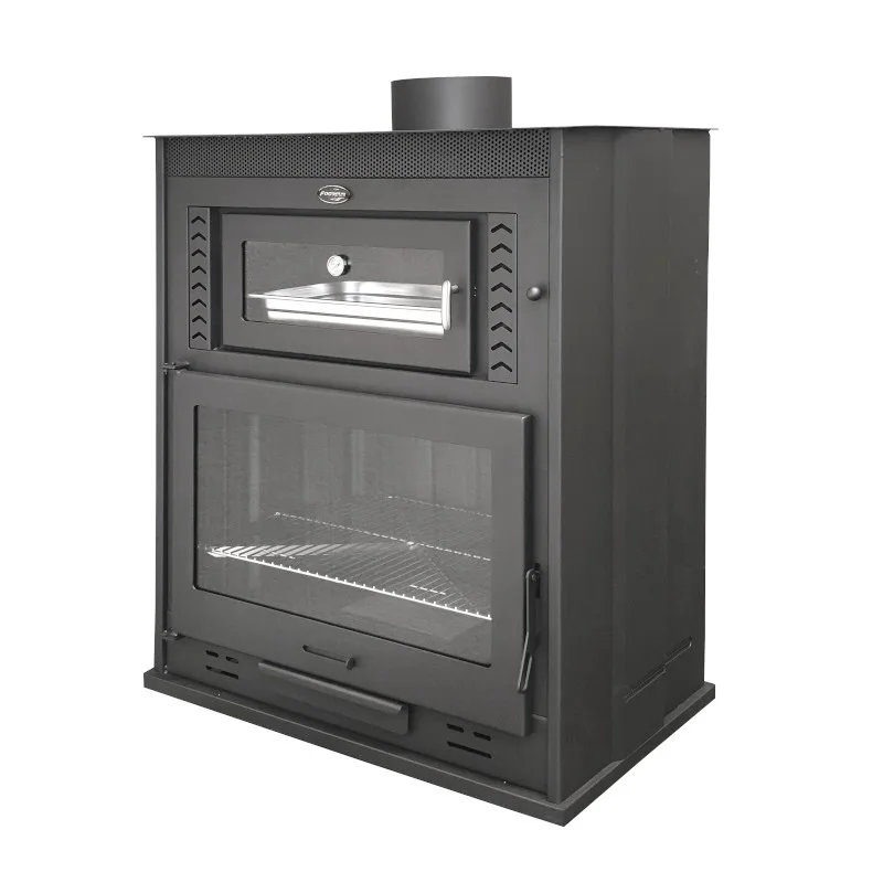 Barbacoa vista con horno MV